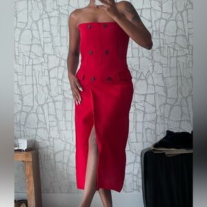 Zara Red Dress